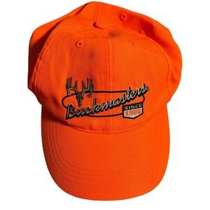 Buckmasters Paramount Outdoors Blaze Orange Hunting Hat Adjustable Cap Mens Hat